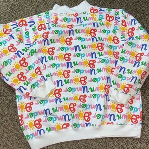 VTG,Original Design By Ken Done Colorful Graphic Sweatshirt Size M Unisex